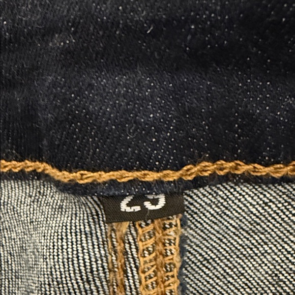 Aviator Dark Wash Skinny Jeans Size 29 Stretch Denim 27 Inseam - Picture 8 of 8